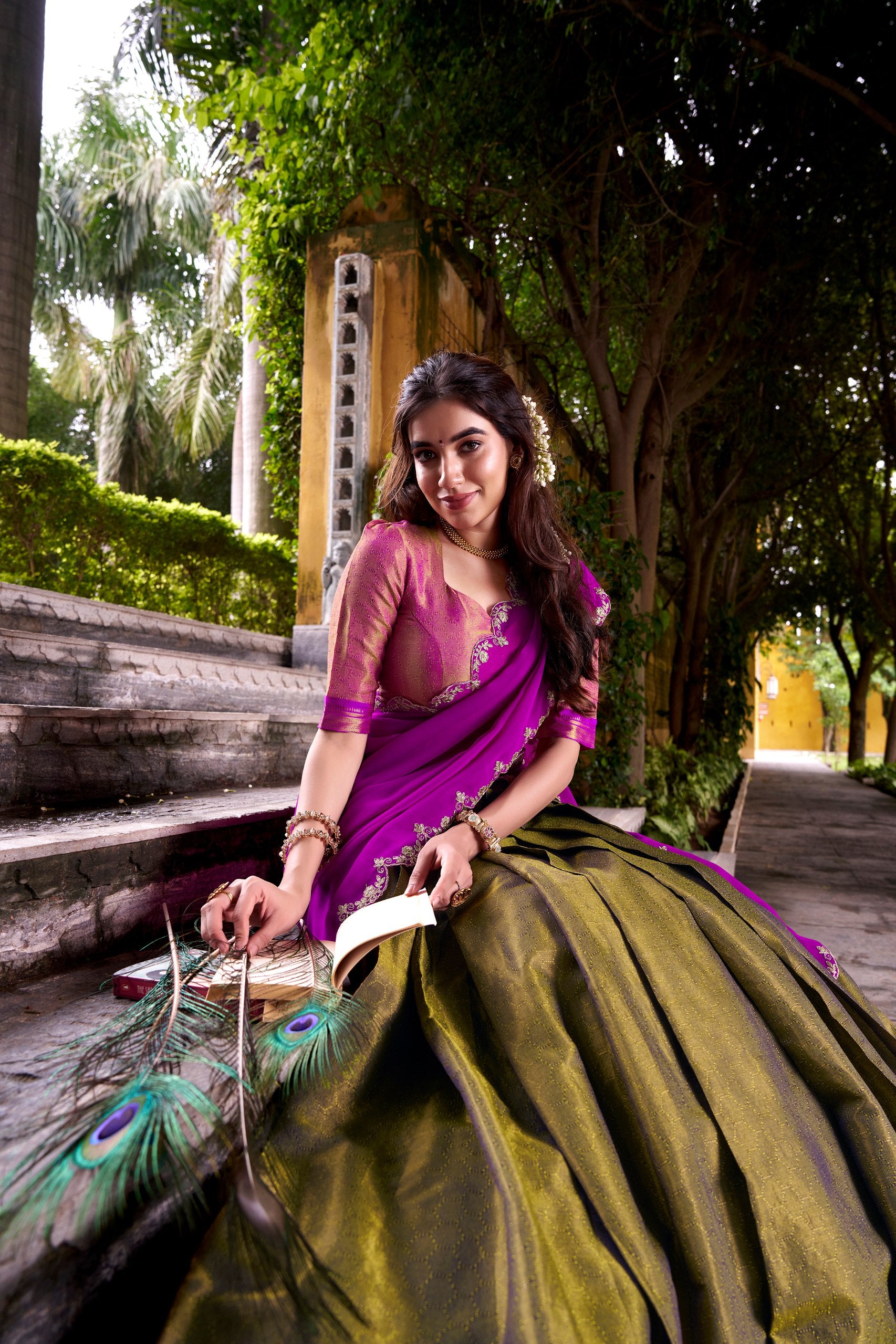 KANCHIPURAM SILK LEHENGA